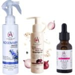 Hair care super combo with serum, rosemary spray and shampoo by Ananta Beauty